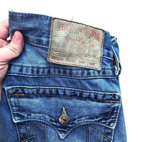 True Religion Jeans Size 29 RICKY Blue - Picture 7 of 8